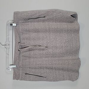 GreenTea XXL Gray Skort Zip pockets